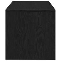 Tv-meubel 60x40x40 cm spaanplaat zwart eikenkleurig - thumbnail