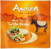Amaizin Tortilla wraps bio 6 Stuks - thumbnail
