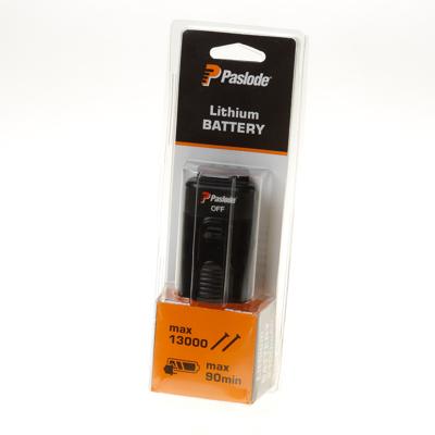 Paslode accu - 018880 - lithium - t.b.v. CI nagel/afwerk apparaten