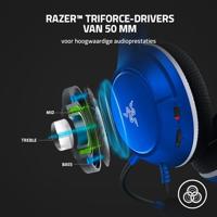 Razer Kaira X for Xbox - Bedrade headset voor de Xbox Series X|S (TriForce titanium-drivers van 50mm, HyperClear cardioïde microfoon, voor pc, Mac, Nintendo Switch en mobiele apparaten) Blauw - thumbnail