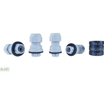 HELU 908369-25 M32 Polyamide Grijs-wit (RAL 7035) 1 stuk(s)