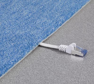 Renkforce RF-4149840 RJ45 Netwerkkabel, patchkabel CAT 6A U/FTP 1.00 m Grijs Zeer flexibel, Snagless, Vlambestendig 1 stuk(s)