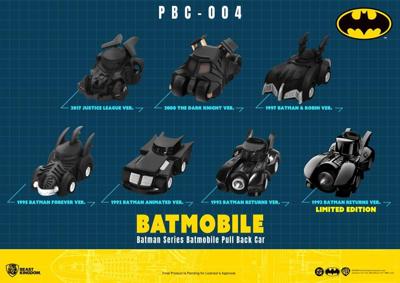 Batman Pull Back Cars Blind Box 6-Pack Batman Pull Back Cars Blind Box 6-Pack