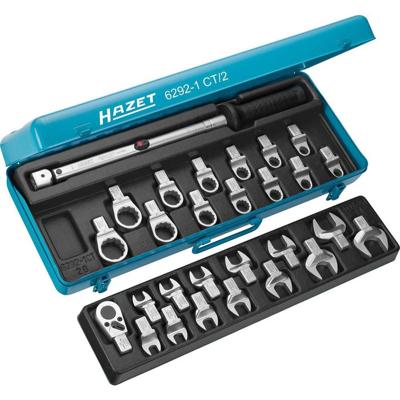 HAZET Momentgereedschapset 6292-1CT/28 - 14 x 18 mm insteekvierkant hol - 28-delig - 13 - 32