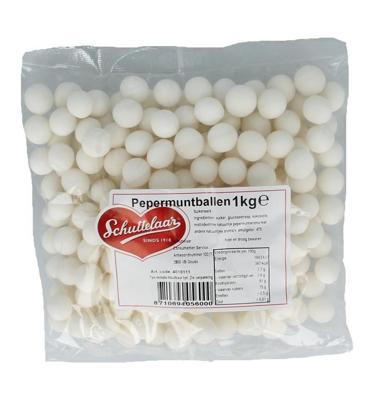 Schuttelaar Pepermuntballen 1 Kilogram