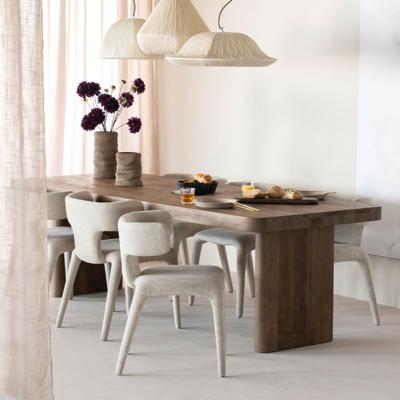 Eleonora Eettafel 'Edward' Mangohout, 240 x 100cm Eleonora Eettafel 'Edward' Mangohout, 240 x 100cm