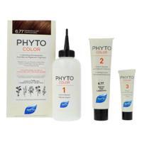 Phytocolor Permanente Haarkleuring 6.77 Marron Clair Cappucino Intense en Natuurlijke Kleur - thumbnail
