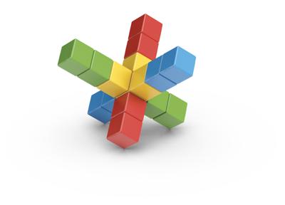 Magnetische blokken - GEOMAG - Creatieve set - 16 stuks - Educatief - Gerecycled plastic - Vanaf 12 maanden - thumbnail