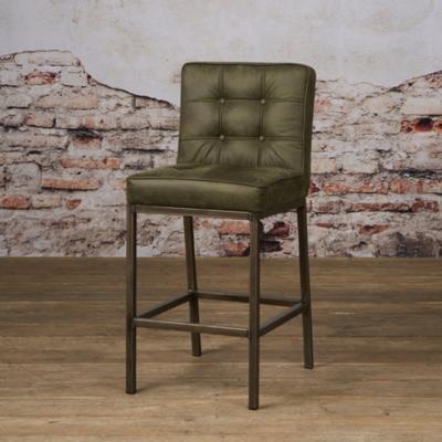 Tower Living Barkruk 'Vasco' (zithoogte 67cm), kleur Groen Tower Living Barkruk 'Vasco' (zithoogte 67cm), kleur Groen