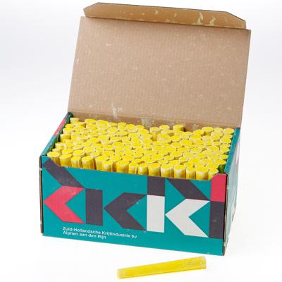 Schoolbordkryt wit-geel(144)