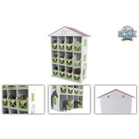 Kids Globe paarden opbergbox met 12 boxen - thumbnail