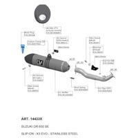 LeoVince Geluiddemper "x3 evo enduro schalld leo slipon x3 evo - thumbnail