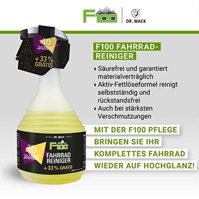 Dr. Wack f100 fietsreiniger "neue formel" f100 bike cleaner 1 liter - thumbnail