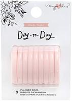 Crate Paper • day-to-day planner discs medium blush - thumbnail