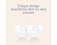 Inclusief borstopzetstukjes x 2 + beschermhoesje LANSINOH wit - thumbnail