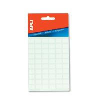 Apli witte etiketten ft 13 x 40 mm (b x h), 84 stuks, 14 per blad (2672) - thumbnail