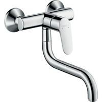 Hansgrohe Focus wandkeukenkraan Chroom - thumbnail