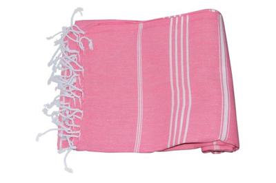 Hamamdoek 100%katoen 100x180cm Roze