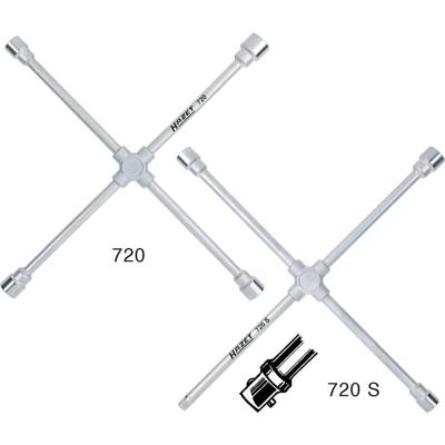HAZET Kruissleutel 720-30 · Buiten-zeskant-profiel · SW 24 x 27 x 30 x 32 mm · 15/16 x 1,1/16 x - x 1,1/4?
