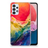 Smartphone hoesje Samsung Galaxy A13 4G Watercolor Dark - thumbnail