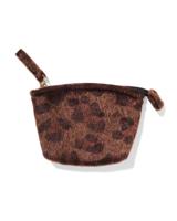 HEMA Sleuteletui luipaard bruin - thumbnail