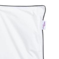 Dekbed Set met kussen 2 pcs Wit 150 x 200 cm Dons - thumbnail