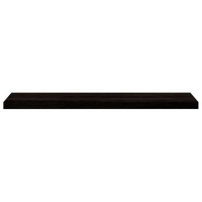 VidaXL Traptreden 2 st 110x30x2 cm massief eikenhout donkerbruin - thumbnail