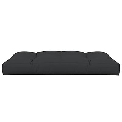 VidaXL Palletkussen 120x80x12 cm stof zwart VidaXL Palletkussen 120x80x12 cm stof zwart