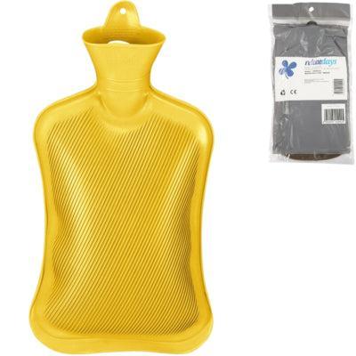 Relaxdays warmwater kruik geel 2 l | 6 stuks Relaxdays warmwater kruik geel 2 l | 6 stuks