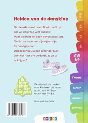 WPG Uitgevers Zwijsen boek avi e4 helden van de dansklas