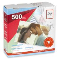 Zep fotohoekjes zelfklevend cr500 500 stuks 15x15 mm - thumbnail