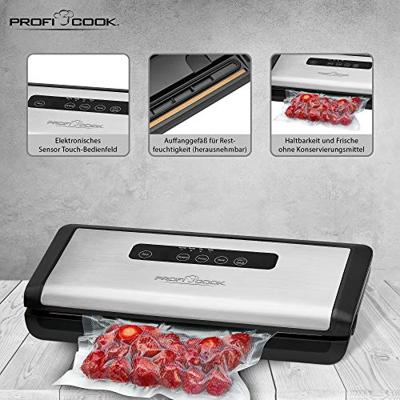 Profi Cook 501146 PC-VK 1146 Vacumeermachine (b x h x d) 415 x 195 x 120 mm