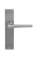 Deurklink Arcos massief op langschild - thumbnail