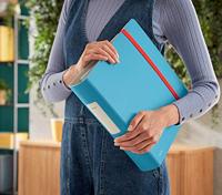 Ordner Leitz Cosy Active 180° 82mm PP A4 sereen blauw | 6 stuks - thumbnail