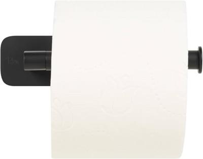 Ben Mykanto toiletrolhouder 14,9x7x3,9cm mat zwart Ben Mykanto toiletrolhouder 14,9x7x3,9cm mat zwart