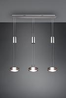 Trio HanglampFranklin 3-lichts RVS - 326510307 - thumbnail