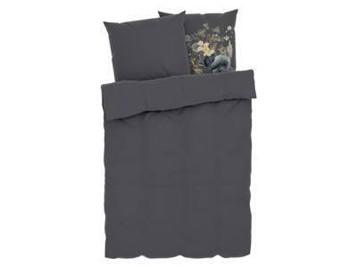 LIVARNO home Satijnen dekbedovertrek 200 x 200 cm (Donkerblauw)