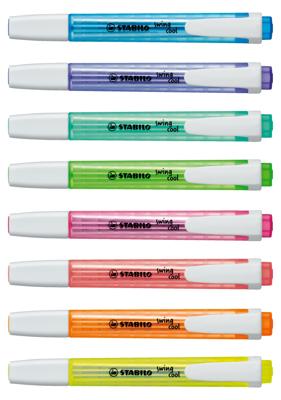 STABILO swing cool markeerstift, geel - thumbnail