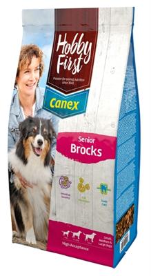 HobbyFirst Canex Senior Brocks hondenvoer 12 kg HobbyFirst Canex Senior Brocks hondenvoer 12 kg
