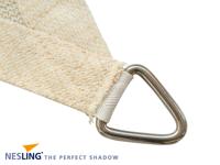 Nesling Coolfit schaduwdoek driehoek zand 3.6 x 3.6 x 3.6 meter - thumbnail