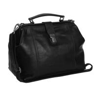 Chesterfield Dokterstas Schoudertas Shaun Zwart - thumbnail