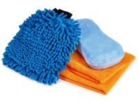 Katana cleaning set soft 4-piece with mesh bag - thumbnail