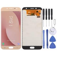 TFT-materiaal LCD-scherm en digitizer volledige assemblage voor Galaxy J7 (2017) J730F/DS J730FM/DS AT&T (goud) - thumbnail