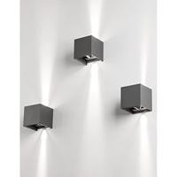 Lyora Vierkante opbouwspotComo grijs - 847407 - thumbnail