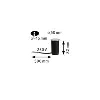 Paulmann Floor downlight 2200K rd 94726 Vloerinbouwlamp LED 2.2 W Aluminium - thumbnail