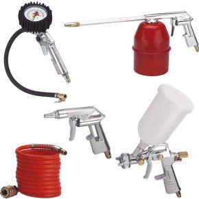 Einhell Einhell 41.327.20, Metallisch, Rot, Weiß, 4 m, 1,72 kg Set pneumatisch gereedschap 8 bar