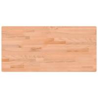 Bureaublad 115x55x2,5 cm massief beukenhout - thumbnail