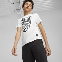 T-Shirt met Korte Mouwen voor kinderen Puma Basketball Blueprint - Maat: 13-14 Jaar - thumbnail