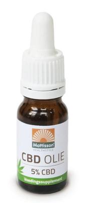 Mattisson HealthStyle CBD Olie 5% 20ml Mattisson HealthStyle CBD Olie 5% 20ml