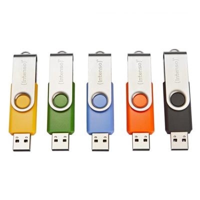 USB stick INTENSO Basic Line 8 GB 10 Stuks (10 Stuks)